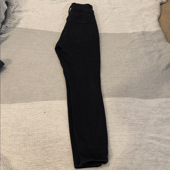 Good American Good Waist Black Button-Fly Skinny Jeans – Size 8/29 - Picture 5 of 5